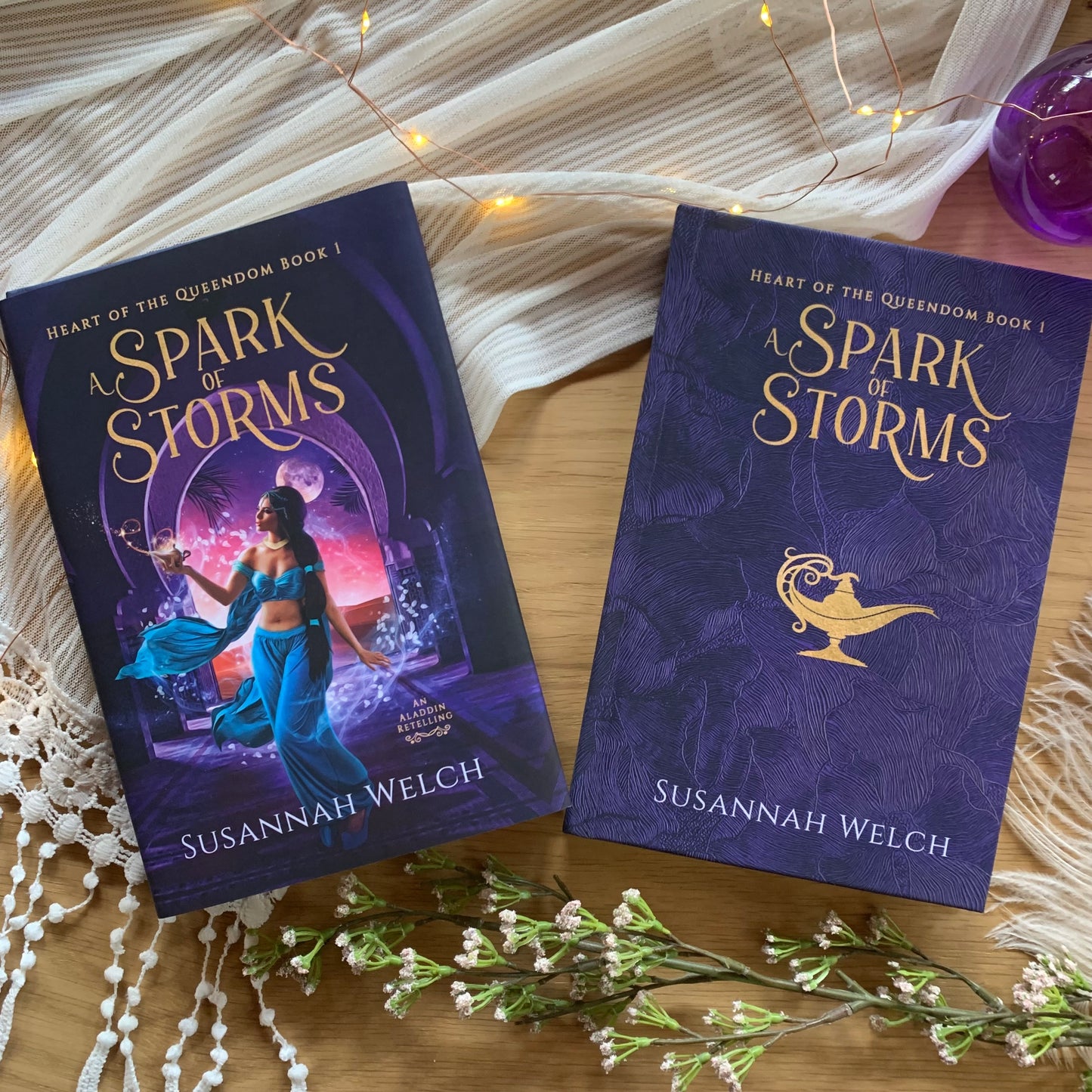 A Spark of Storms (SIGNED hardback)